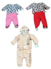 NWT DISNEY BABY Minnie or Mickey Mouse 2-4 Piece Sweatsuits 3/6M, 6/9M, 18 Month