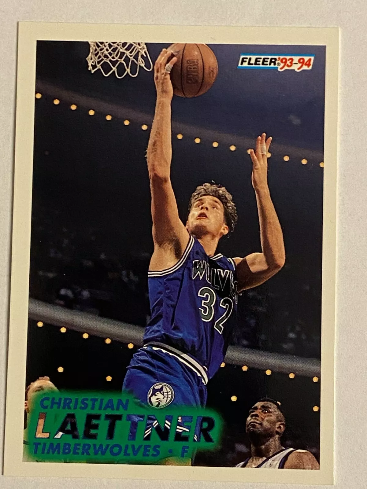 Christian Laettner trading card