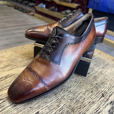 MAGNANNI - Beat Quality Leather Oxfords - Slightly Worn - Made in Spain Magnanni 23869 Men main image 3