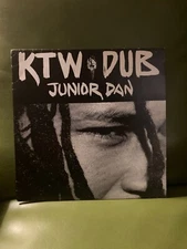 Junior Dan - KTW Dub, LP Vinyl 1982 Clappers Records Rare Reggae Dub VG+