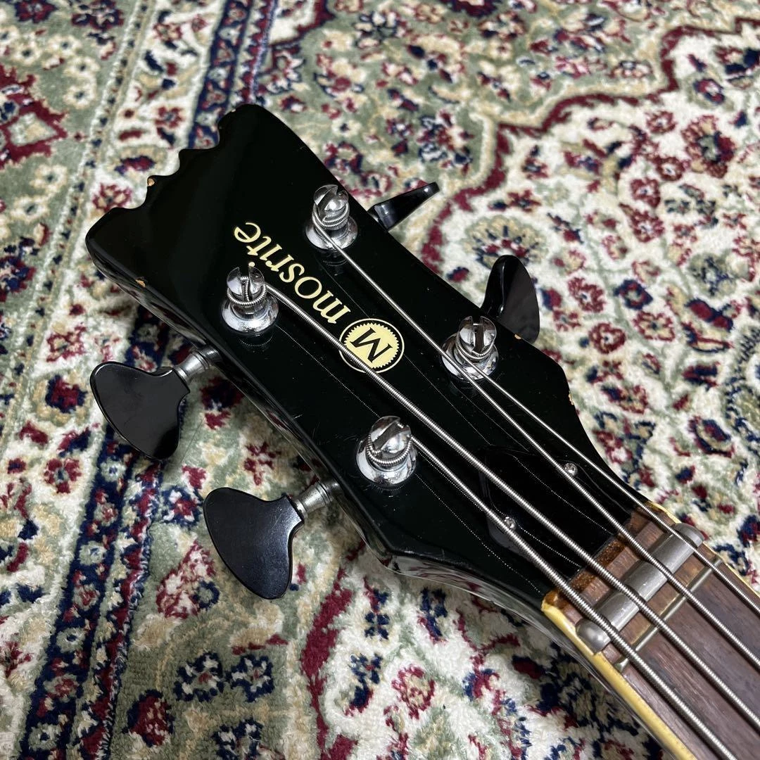 Electric Bass Guitar Mosrite 60-70s Vintage Black | eBay