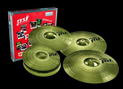 Paiste PST3 Cymbal Set/Free 16'' Crash Cymbal With-Purchase!!/New