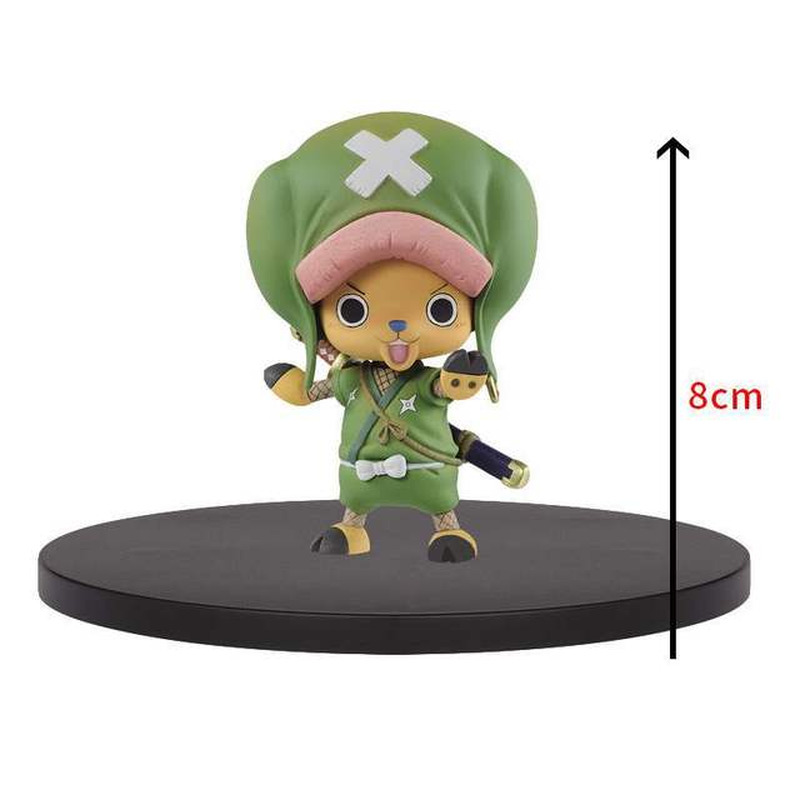 One Piece GK Tony Tony Chopper Samurai 14cm Height Anime Figurine Model  Action Figure Statue Collection Toy Zoro Luffy Figma