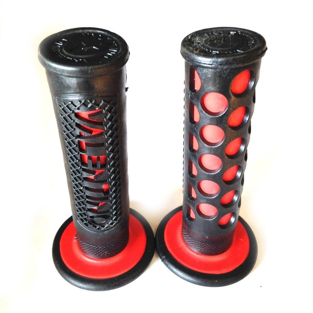 Black Rubber Hand Grips Handlebar For ATV Polaris Arctic Cat