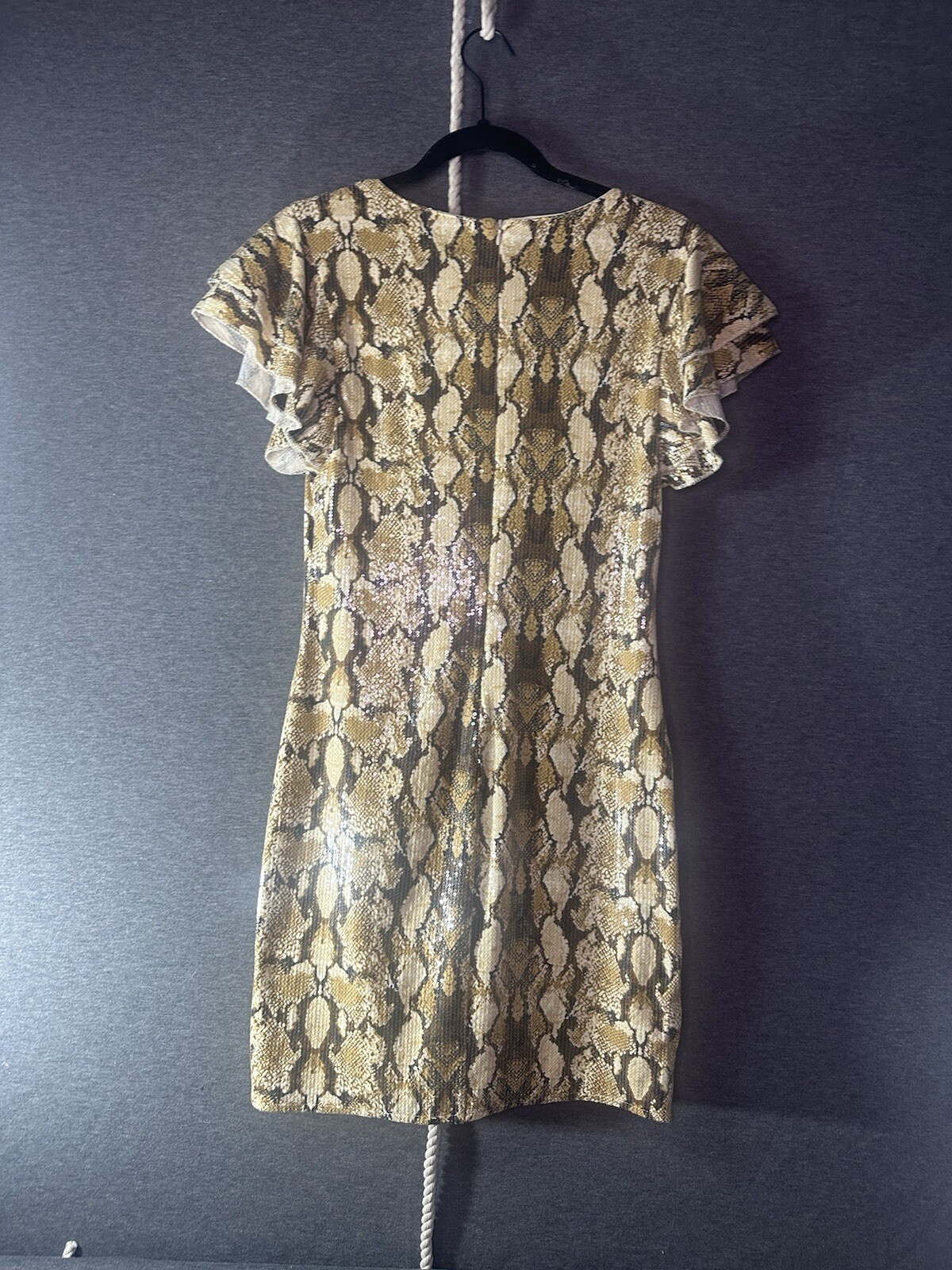 Whimsy Goth- Molly Bracken Snake Pattern Sequin D… - image 5