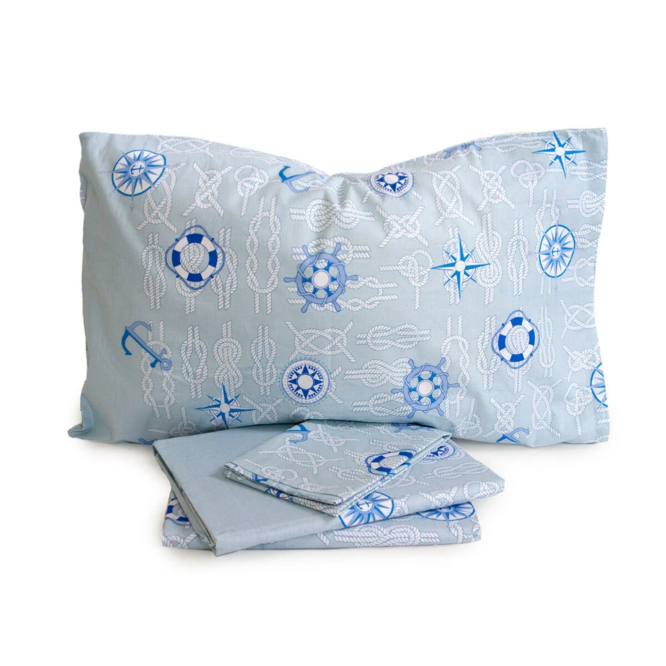 Completo lenzuola Nautic di Caleffi - dimensioni varie Z979 - Immagine 2 di 4