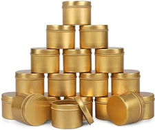 12 Candle Tins Candle Tins For Candle Making 8 OZ Tins Multipurpose Tins