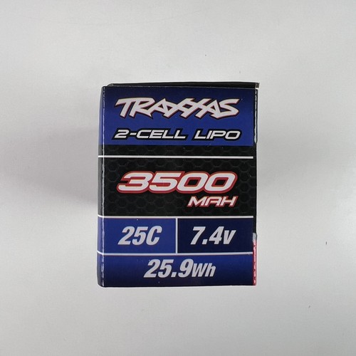 Traxxas 2825X 3500mAh 7.4V 2-Cell 25C LiPo Battery NEW in Box - Picture 3 of 6