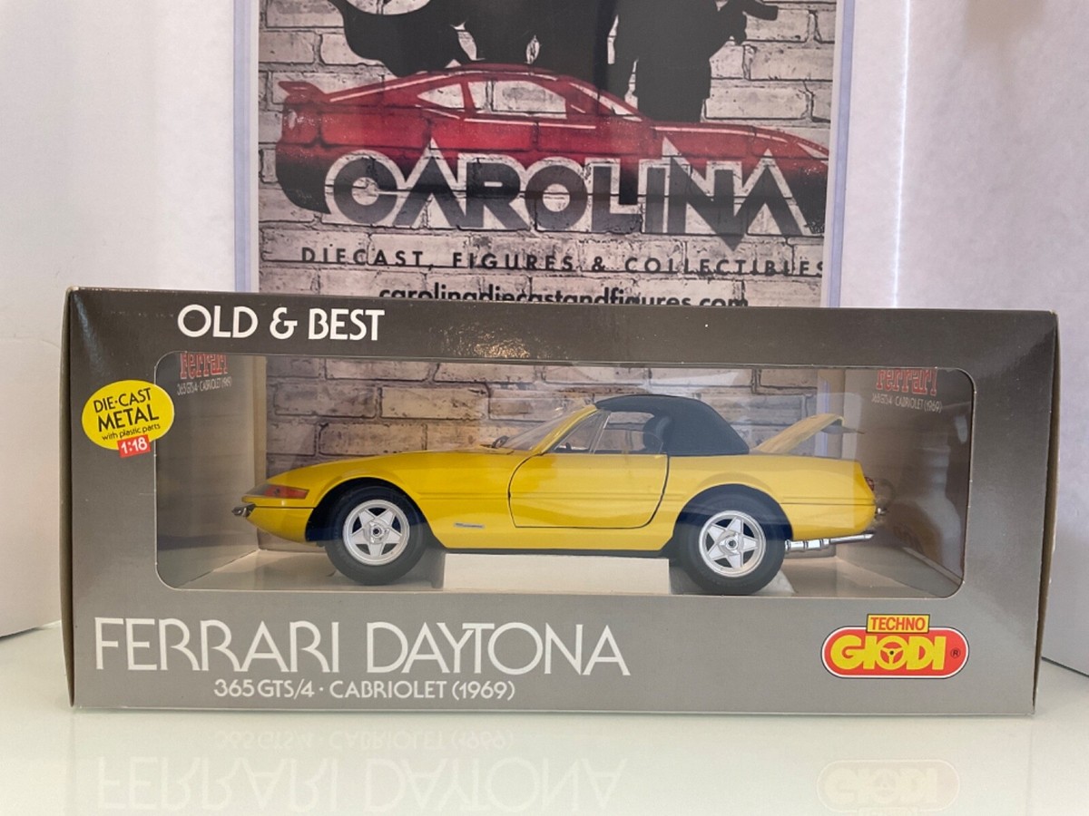 フェラーリ365GTSデイトナ1/18 1:18 TECHNO GLODI 1969 FERRARI DAYTONA 365 GTS/4 CABRIOLET
