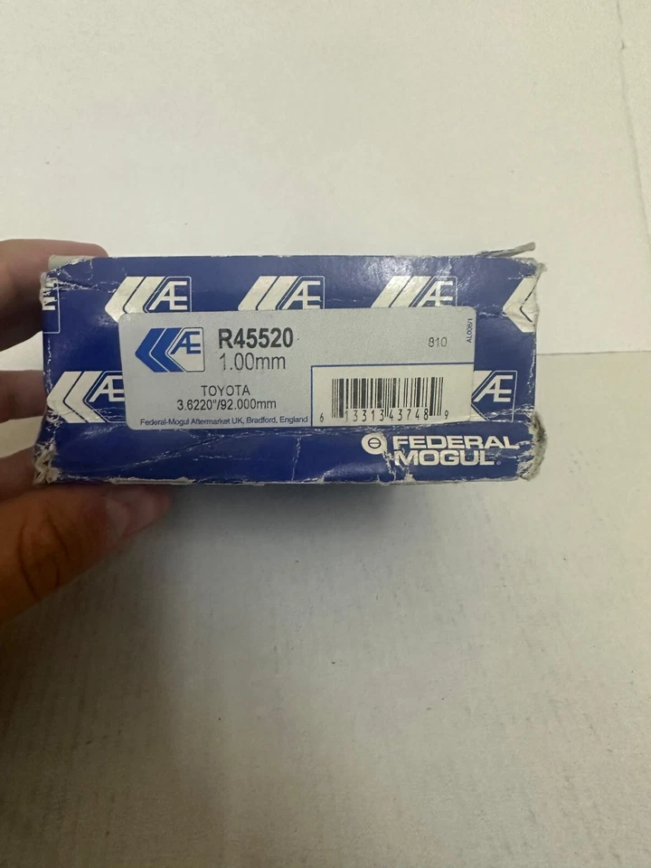 Juego de 5 cajas X anillos AE R45520 O/S 1,00 + 2 cajas x 0,50 92,00 para camioneta Toyota 2400 Foto 2 de 4