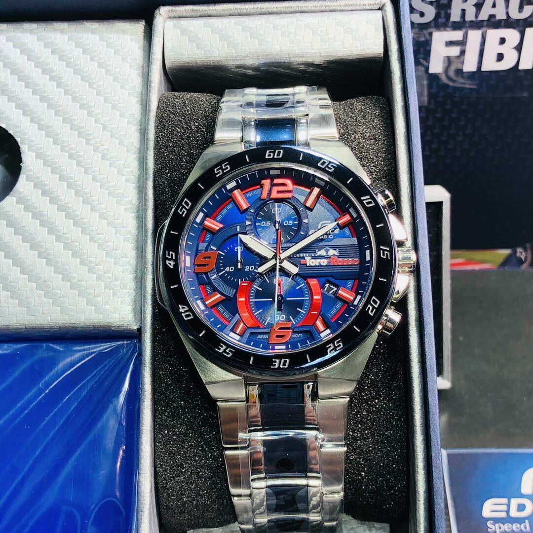 Casio EFR-564TR-2A EDIFICE x SCUDERIA TORO ROSSO Formula One Casio EFR-564TR-2A EDIFICE x SCUDERIA TORO ROSSO Formula One