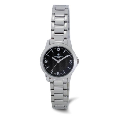 Charles Hubert 28mm Womens Black Dial Stainless Steel Quartz  display picture 2
