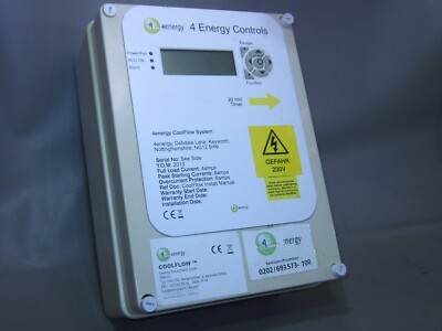 4energy Coolfow Regelgerät FS1B Firmware 1.1..1 Klimatechnik Bedienung Display