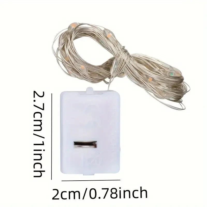 2 piece of LED mini lights,Suitable for home decorating Christmas switch control - Image 4 of 4