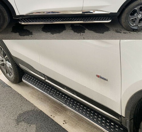 Pedals Running Board Nerf Bars Side Steps Fits For Lincoln Aviator 2020-2022 - Picture 2 of 12