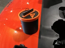 Denago EV key card cup holder 3D printed insert