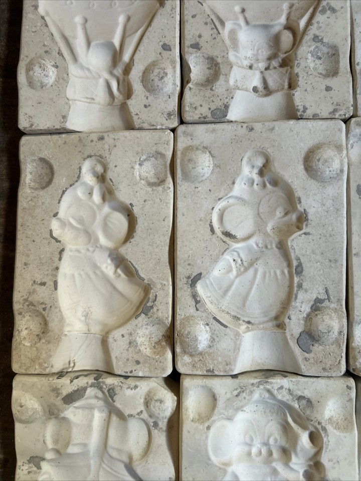 Lot Of 10 Albertas Small Ceramic Slip Cast Molds eBay