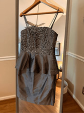 Spiegel Size 8 Gray/Silver A Line Skirt Size 8