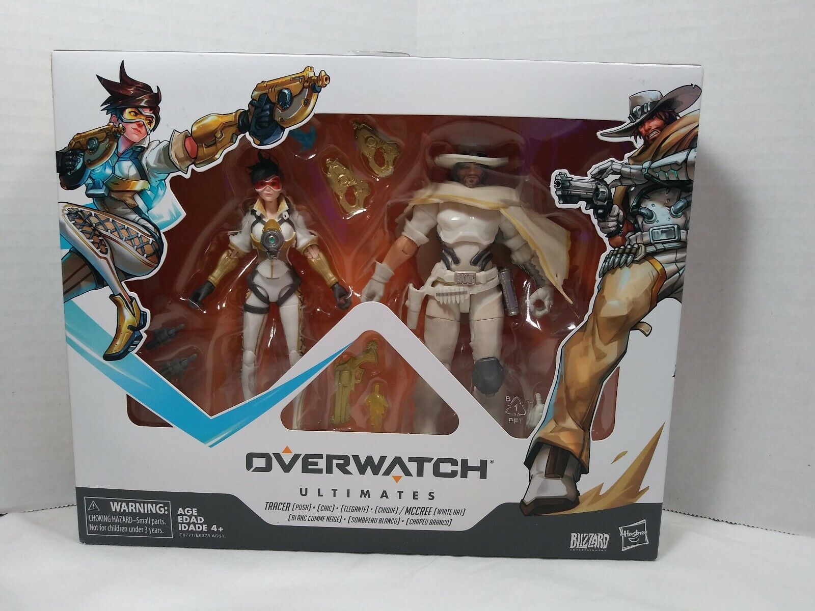 Figura Overwatch Ultimates Tracer E Mccree Da Hasbro E6771