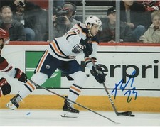 Edmonton Oilers Brandon Manning Signed Autographed 8x10 NHL Photo COA #3