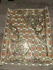 Vintage Set of 2 Brass Shelf Brackets New Old Stock! Renovators Supply 10 X 8”