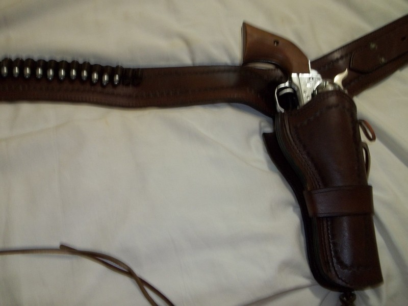 Leather Holster and 1874 Revolver