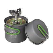 Optimus Crux Lite Solo Cook System Gas Stove & Aluminium Pot Set