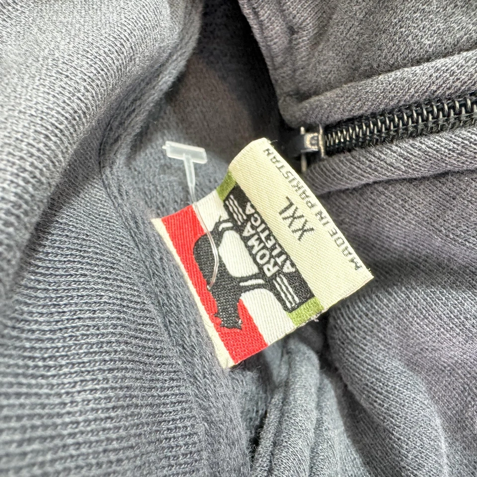 Chaqueta Romika Relax Para Hombre 2XL Gris Irlanda Pista Cremallera Completa Trébol Bordado Foto 4 de 4