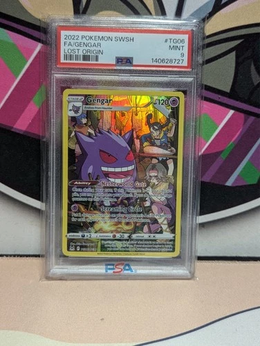 Gengar TG06/TG30 PSA 9 MINT Lost Origin Trainer Gallery Pokemon TCG
