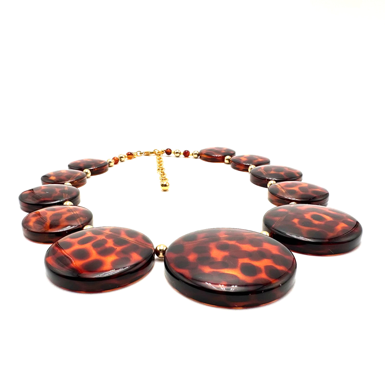 Joan Rivers Tortoise Shell Leopard Print Statemen… - image 6