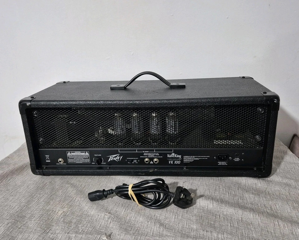 Peavey ValveKing VK100 Tube Guitar Amplifier 100 Watt 2 Channels POWER TESTED - Image 3 of 4