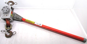 Chance Hoist 2 Ton Hot Stick Ratcheting Strap Hoist, Used BR