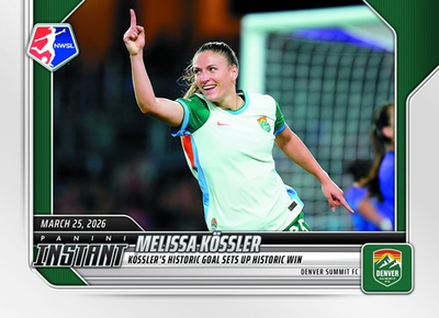 #ad #ad 2026 Panini Instant NWSL #16 Melissa Kossler Denver Summit PRESALE $7.49