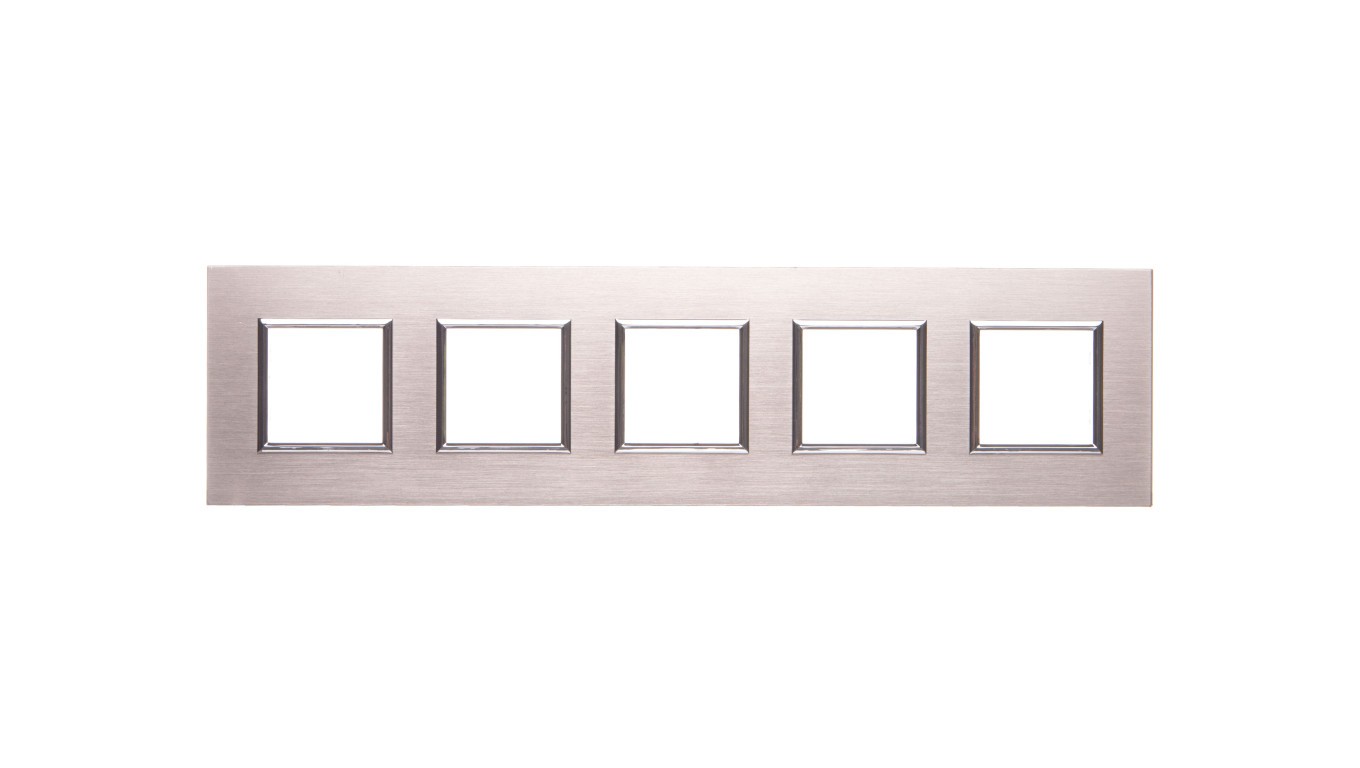 Dante five frame aluminum anodized INOX 4541285