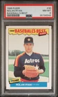 Nolan Ryan 1986 Fleer Baseball's Best PSA 8