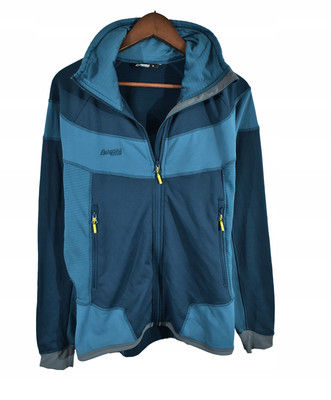 BERGANS Roni Herren Trekking Sweatshirt mit durchgehendem Reißverschluss M