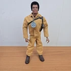 Vintage 1970s GI Joe Adventure Team Flocked African American Adventurer Figure