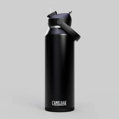 Camelbak Thrive Flip Straw VSS 1,2L Black Isoliert Strohhalm Trink Flasche Sport
