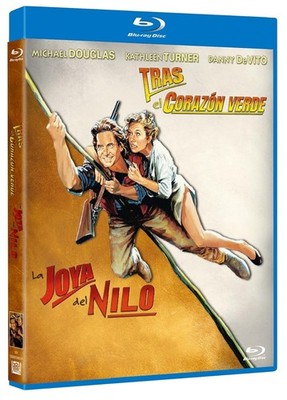 Tras el Corazón Verde + La Joya del Nilo [Blu-ray] (1984, 1985) Romancing the St