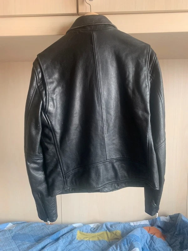 Levi’s Leather Biker Jacket - Imagen 3 de 4