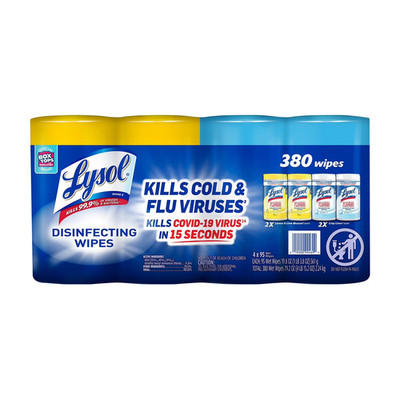 Lysol Disinfecting Wipes, Variety Pack, 95-count,- NEW - FAST SHIPPING