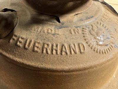 Vintage Feuerhand Nr. 405 kerosene Lantern Germany 1920's-1940's