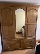Large Pine Wardrobe