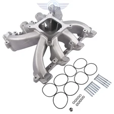 Single Plane Mid-Rise Intake Manifold W/Gasket 300-132 For S1 LS2 LS6 2500-7000