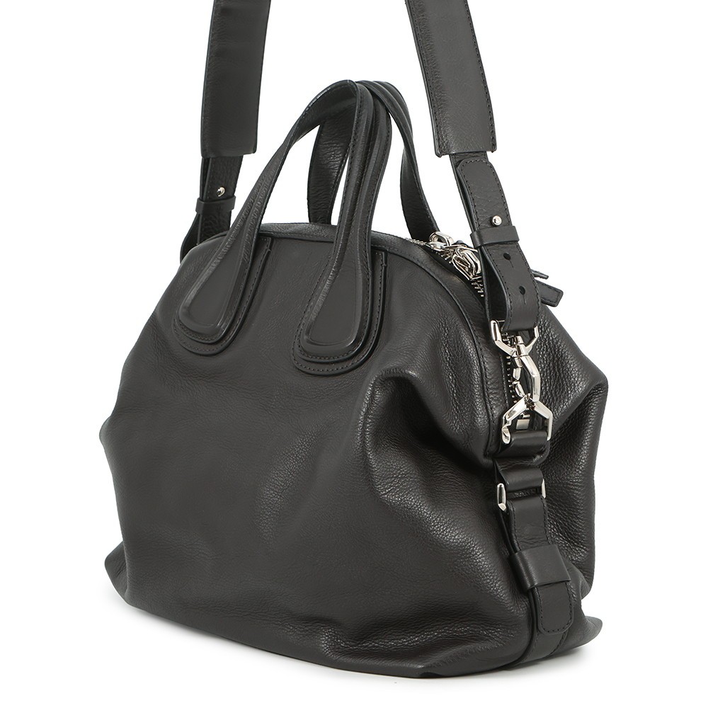 GIVENCHY ブラック 120 Givenchy New Nightingale 2-way Bag Size Medium Leather Black