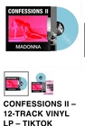 MADONNA CONFESSIONS II LIMITED EDITION  BABY BLUE VINYL/TIKTOK (NEW/SEALED)