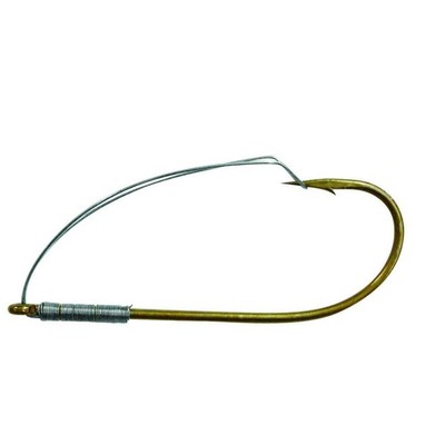 Gamakatsu Worm Hook with Wire Guard Bronze