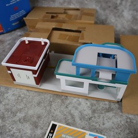 Micro Machines Emergency City Set Galoob 1994 #64844 - Open Box Loose Stickers