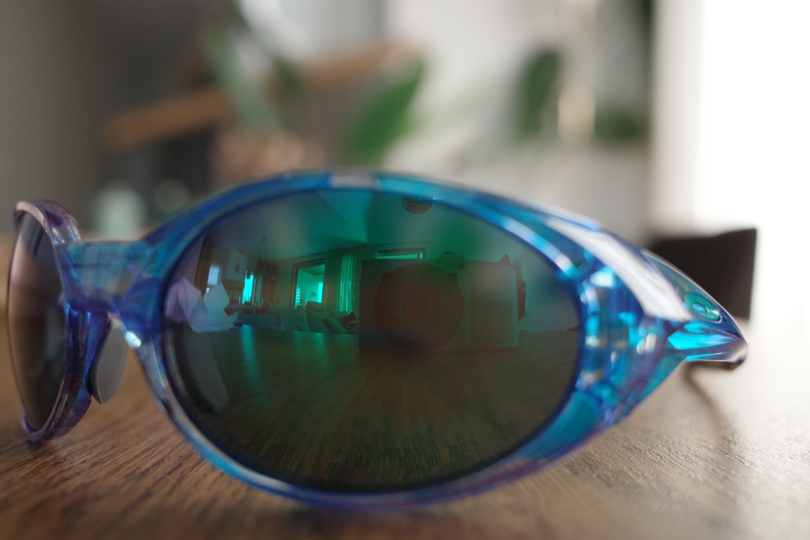 Oakley Eye Jacket Redux Sunglasses – Shift Spin / Prizm Jade – Rare Colorway – B image 5