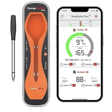 ThermoPro TempSpike Plus 600FT Wireless Meat Thermometer NEW